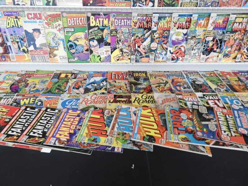 Huge Lot of 180+ Low Grade Comics W/ Spider-Man, Daredevil, Hulk, +More!
