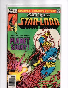 Marvel Comics Marvel Premiere #61 Star-Lord