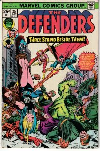 Defenders(vol. 1) # 25 Daimon Hellstrom,Power Man,Yellow Jacket,and Daredevil !