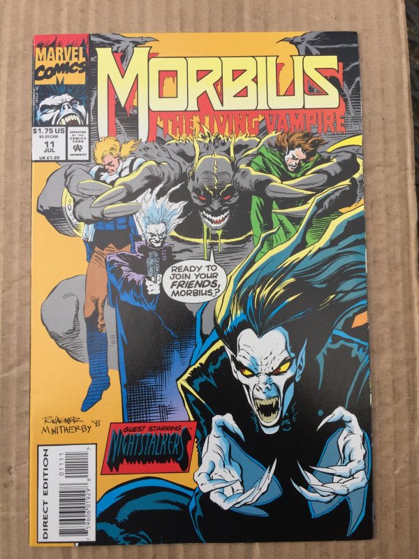 Morbius: The Living Vampire #11 (1993)