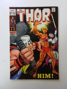 Thor #165 (1969) 1st Full Appearance of Him/Warlock FN+ condition