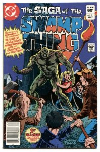 SAGA OF THE SWAMP THING #1 1982- DC comics VF