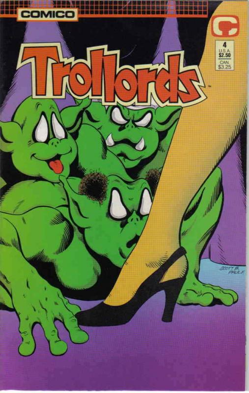 Trollords (Vol. 2) #4 VF/NM; COMICO | save on shipping - details inside