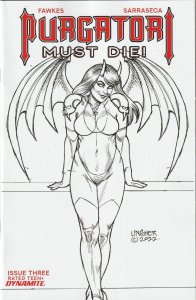 Purgatori Must Die # 3 Variant 1:7 Cover M NM Dynamite [N7]