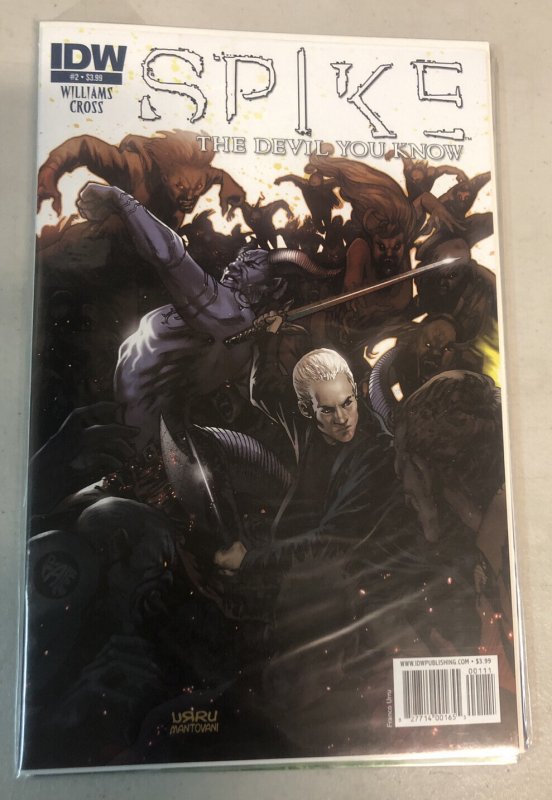 Spike The Devil You Know # 1-2-3-4 Consequential Set | IDW Publishing