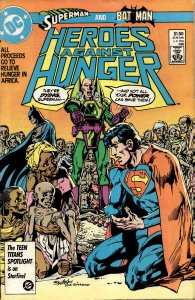 Heroes Against Hunger (1986) Superman