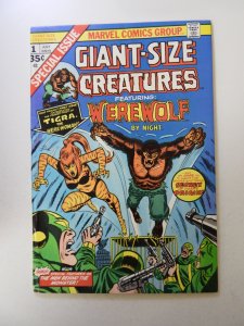 Giant Size Creatures (1974) 1st Tigra MVS intact VG/FN subscription fold
