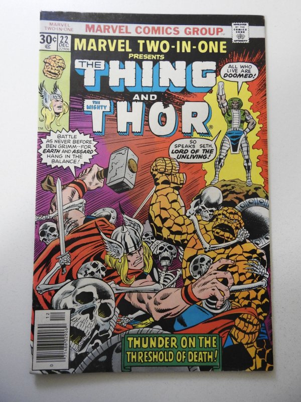 Marvel Two-in-One #22 (1976) VG+ Condition