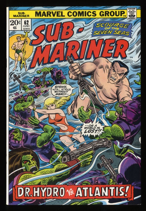 Sub-Mariner #62 VF/NM 9.0 Marvel Comics