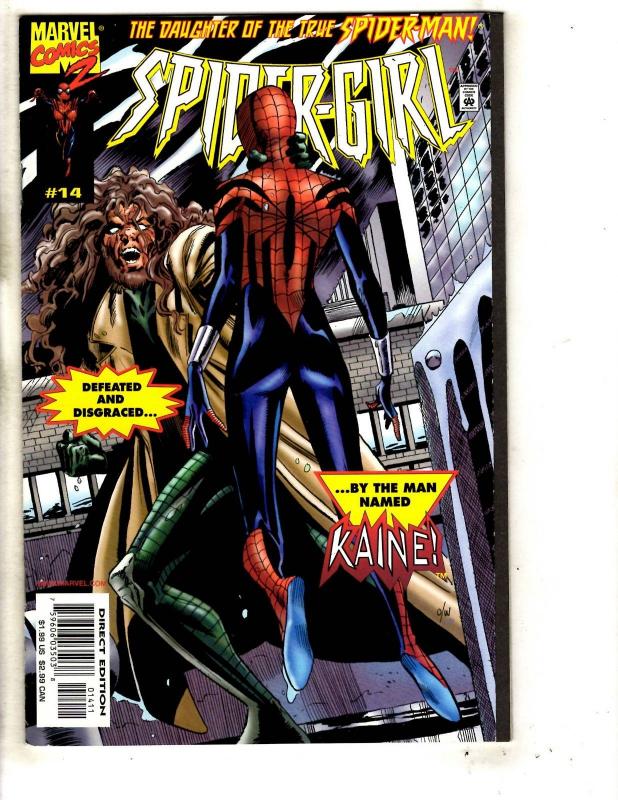 10 Marvel Comics Spider-Woman # 1 2 3 4 + Sp Girl # 7 8 13 14 15 Annual 99' CR59