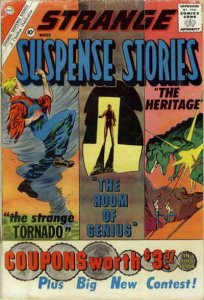 Strange Suspense Stories #52 GD ; Charlton | low grade comic March 1961 tornado