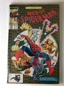 WEB OF SPIDER-MAN #50 NM ANNIVERSARY ISSUE MARVEL  