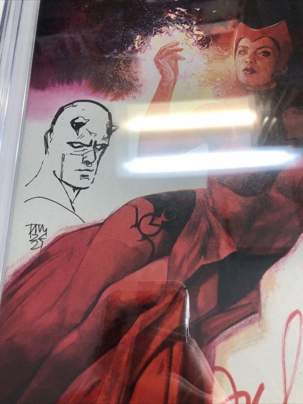 Scarlet Witch (2023) # 2 (CGC 9.8 SS) Signed & Sketch Alex Maleev * Census = 1