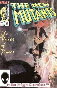 NEW MUTANTS (1983 Series)  (MARVEL) #25 Very Fine Comics Book 