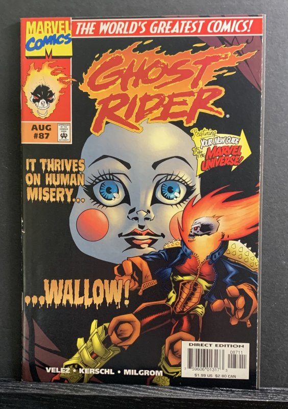 Ghost Rider #87 (1997) Karl Kerschi Art Wallow Danny Ketch