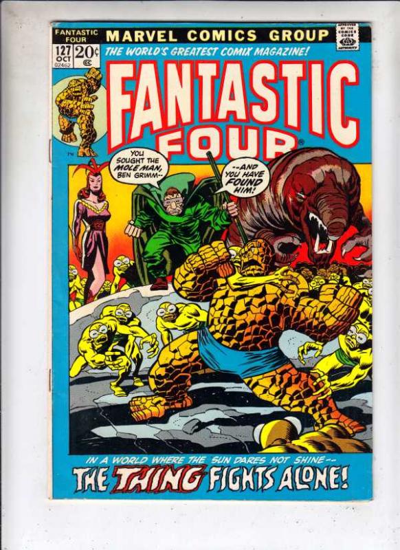 Fantastic Four #127 (Oct-72) FN/VF High-Grade Fantastic Four, Mr. Fantastic (...