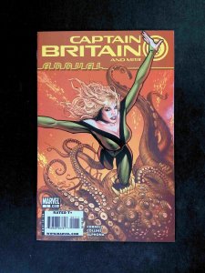 Captain Britain and MI 13 Annual #1  MARVEL Comics 2009 VF-