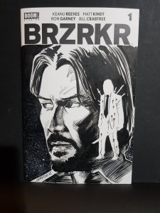 BRZRKR #1 Blank Variant