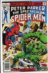 The Spectacular Spider-Man #21 (1978) Spider-Man