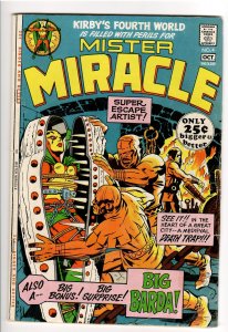 MISTER MIRACLE 4 VG- 3.5 1ST BIG BARDA!!