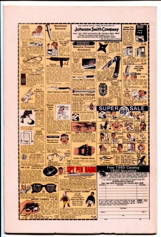 Atomic Mouse #11 1985-Charlton-Superhero funny animals-Maurice Whitman-FN