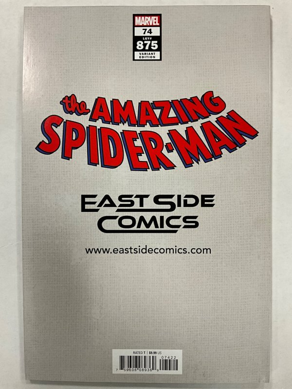 The Amazing Spider-Man #74 Lee Virgin Cover (2021)