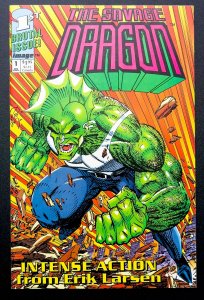 Savage Dragon #1 -[KEY] 1st Issue, 1st Cameo Super-Patriot (Pre-Cybernetic)- NM!