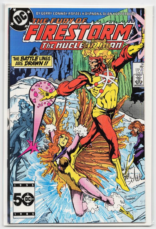 The Fury of Firestorm #36 (1985) Firestorm