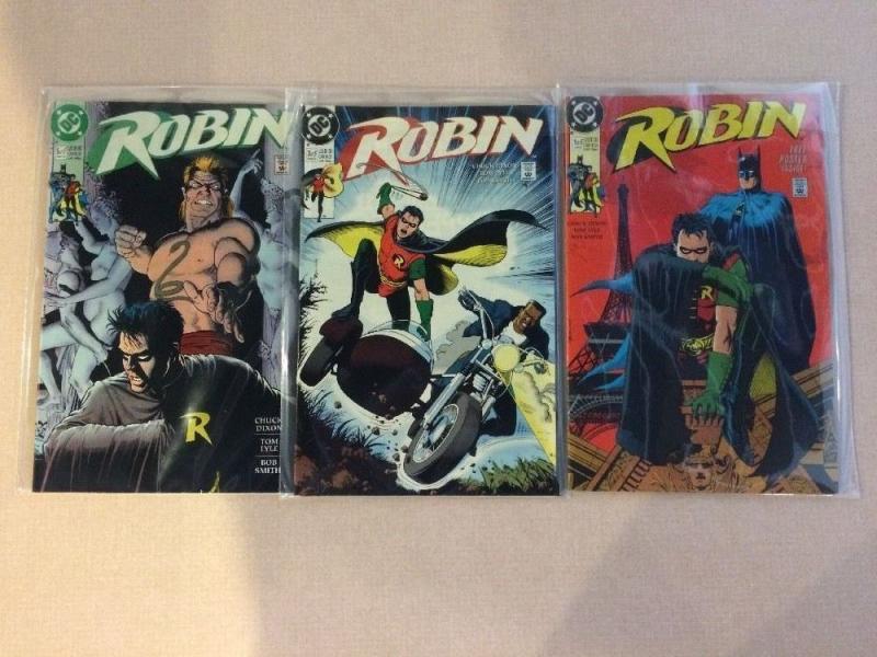 Robin 1-5 Complete Near Mint Lot Set Run