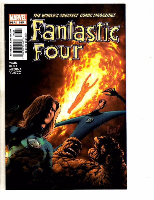 10 Fantastic Four Marvel Comics # 506 507 508 509 510 511 512 513 514 515 TW53