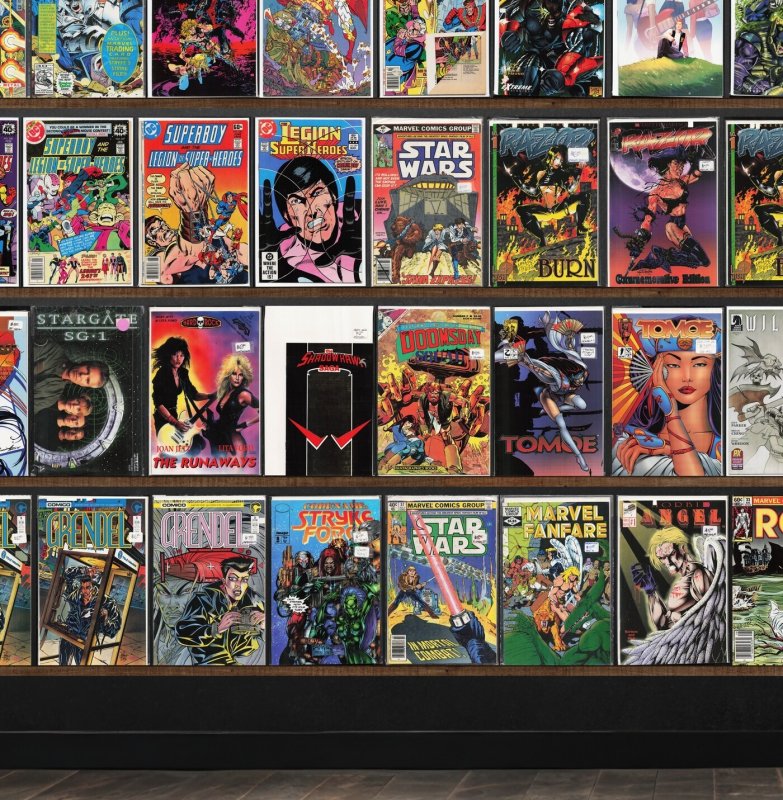 Huge Lot 150+ Comics with Howard The Duck, Grendel, Cloak And Dagger & More!