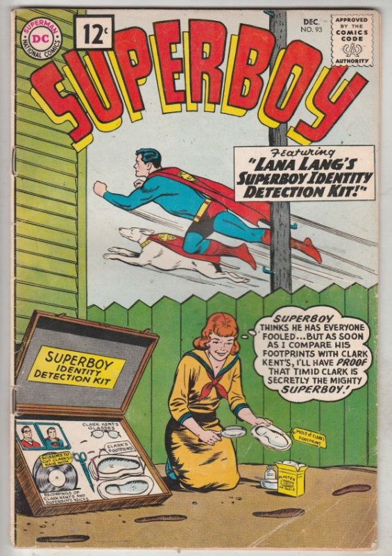 Superboy #93 (Dec-61) FN+ Mid-High-Grade Superboy