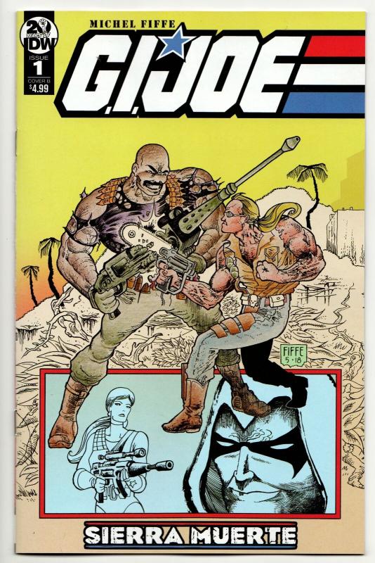 GI Joe Sierra Muerte #1 Cvr B (IDW, 2019) NM