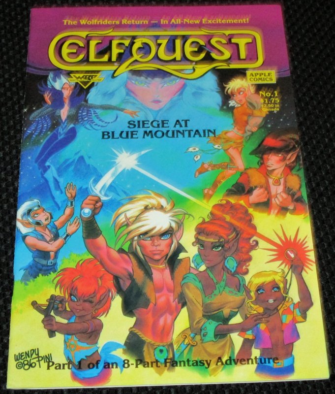 ElfQuest: Siege At Blue Mountain #1 (1987)