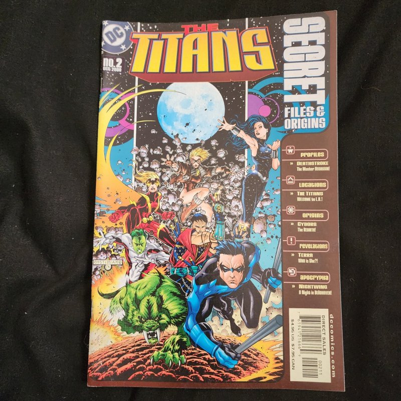 Titans Secret Files #2 Direct Edition (2000) Nightwing