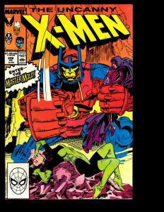 10 Uncanny X-Men Marvel Comics #245 246 247 248 249 252 254 250 259 260 JF18