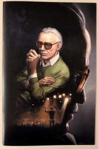 STAN LEE: UNSCRIPTED CLAYTON CRAIN NYCC 2025 VIRGIN & TRADE SET EXCLUSIVE NM