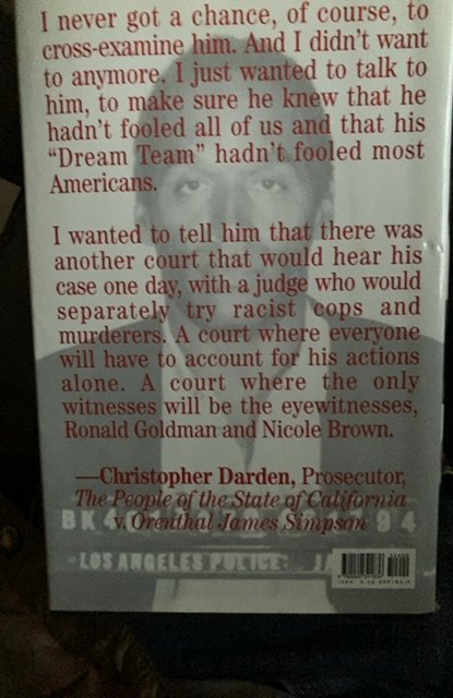 In contempt, Darden, signed, OJ Simpson trial,387p