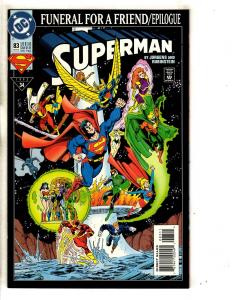 12 Superman DC Comic Books # 81 82 (3) 83 84 85 86 87 88 89 90 Batman Flash CR20