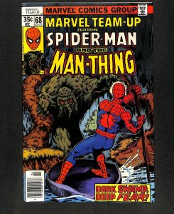 Marvel Team-up #68 Man-Thing Spider-Man!