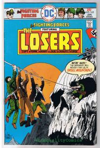 OUR FIGHTING FORCES #163, FN, The Losers, Joe Kubert, 1954, more in store