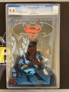 SUPERMAN/BATMAN #1 RI PROMO ISSUE CGC 9.4
