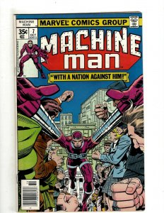 10 Machine Man The Living Robot Marvel Comics # 1 2 3 4 5 6 7 8 9 10 J461