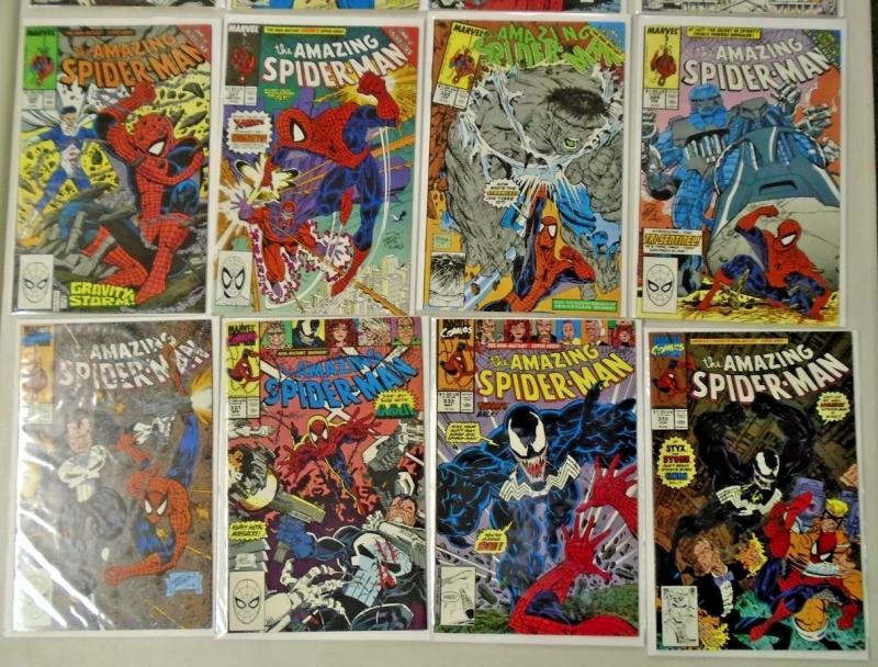 Amazing Spider-Man Lot #302 to #349 - see pics - 38 diff books - 8.0 & up - 1988