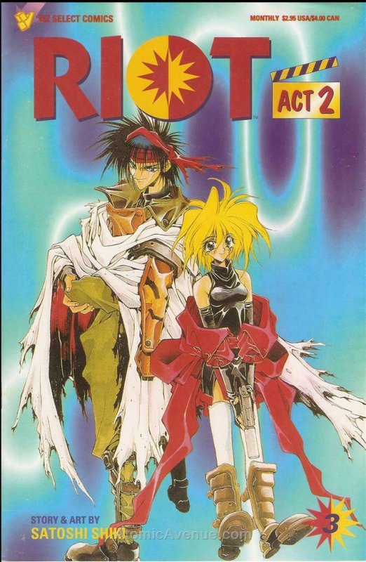 Riot, Act 2 #3 VF/NM; Viz | save on shipping - details inside