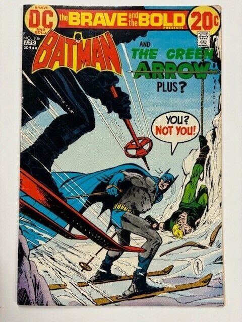 BRAVE and THE BOLD #106 VF Apr 1973 Batman Green Arrow DC Comics Silver Age