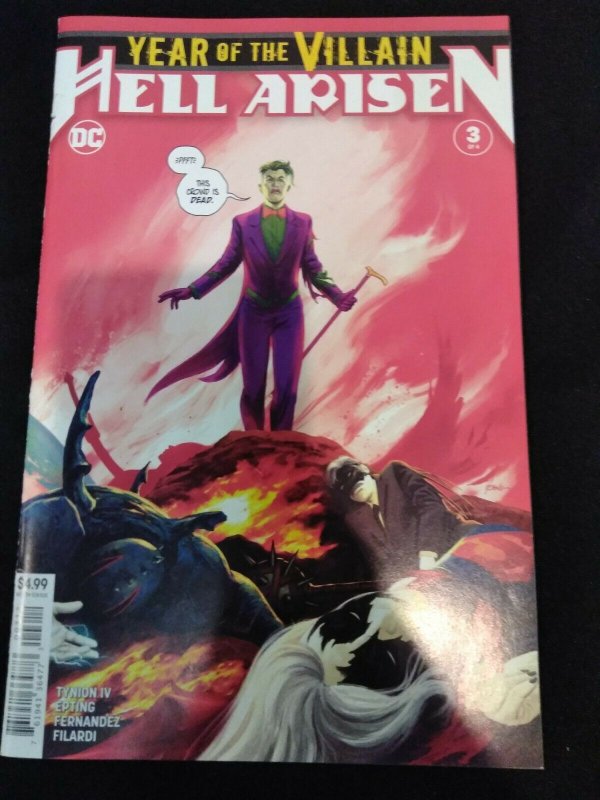 Year of the Villain Hell Arisen #3 of 4 Second Print 1st Full Punchline