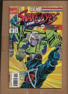 GI JOE REAL AMERICAN HERO #146 SNAKE EYES TRANSFORMERS MARVEL 