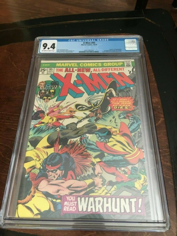 UNCANNY X-MEN #95 CGC 9.4 - HIGH GRADE BRONZE AGE MARVEL -