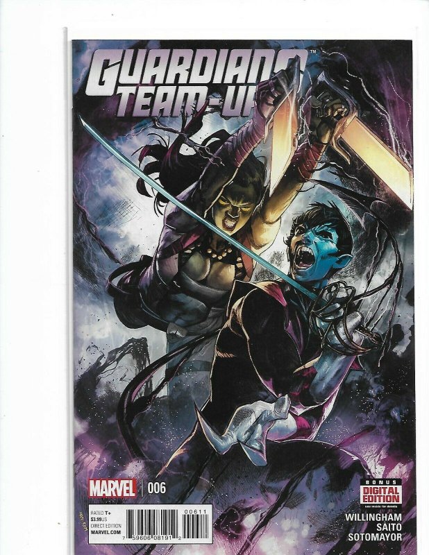 Guardians Team-up #6  NM Marvel Comics nw84